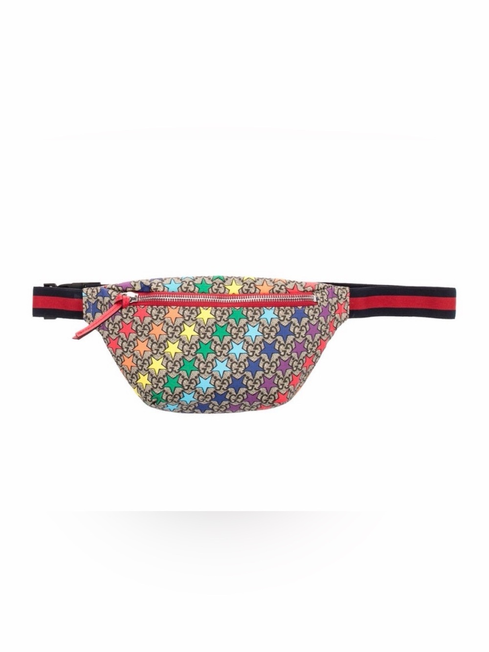 Gucci Multicolor Star GG Supreme Belt Bag